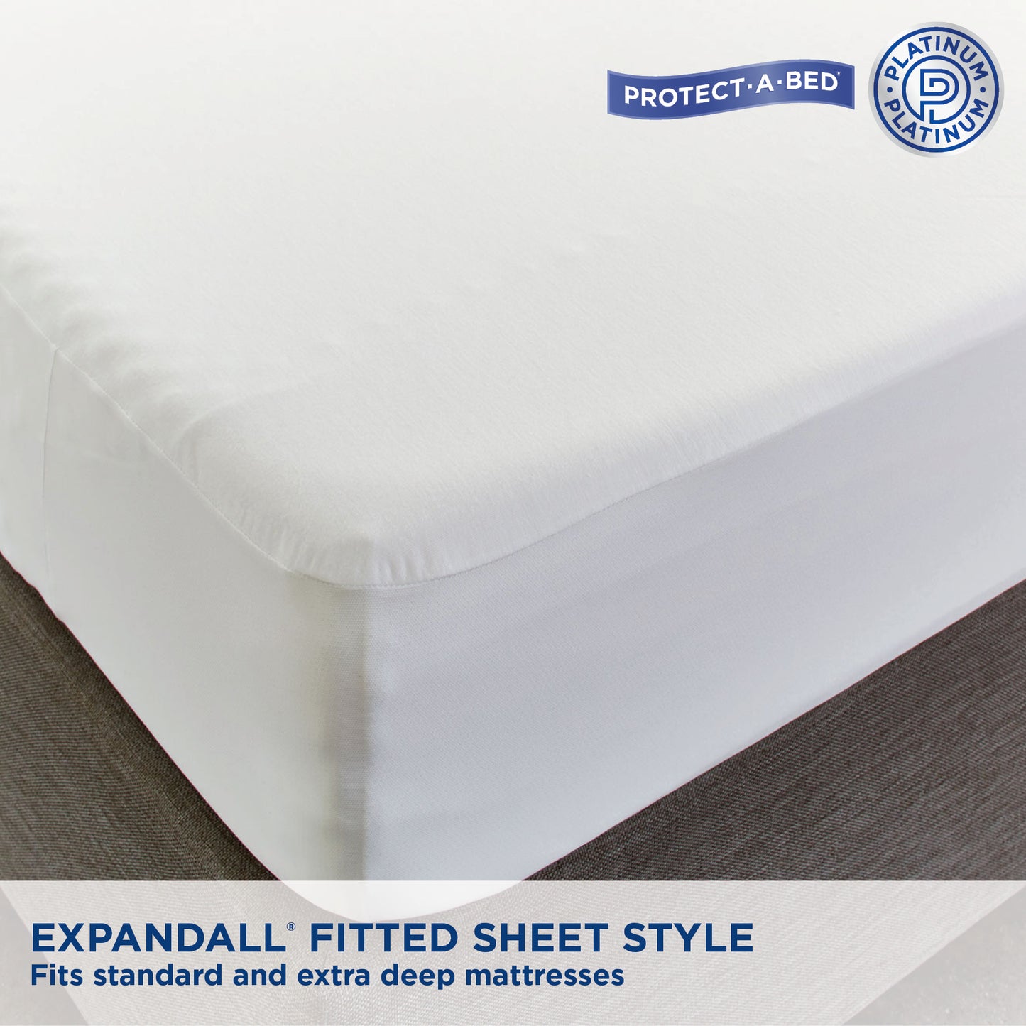 Casa Bamboo Jersey Fitted Waterproof Mattress Protector