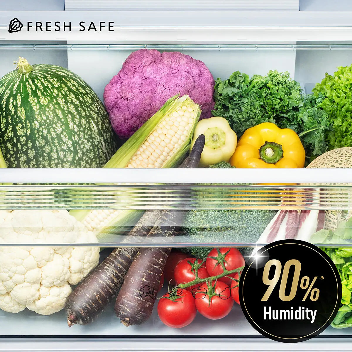 Panasonic 380L Bottom Mount Fridge Freezer (Black)
