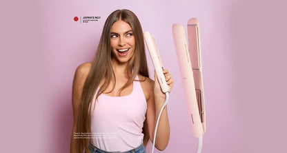 Panasonic 2 Way Hair Straightener (Strawberry Pink)
