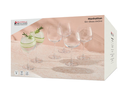 Maxwell & Williams MANHATTAN GIN 640ML SET 6