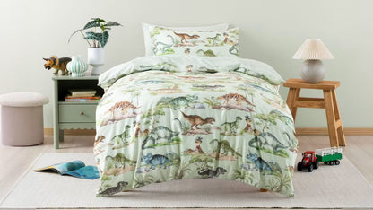 Dino Kingdom Duvet Cover Set