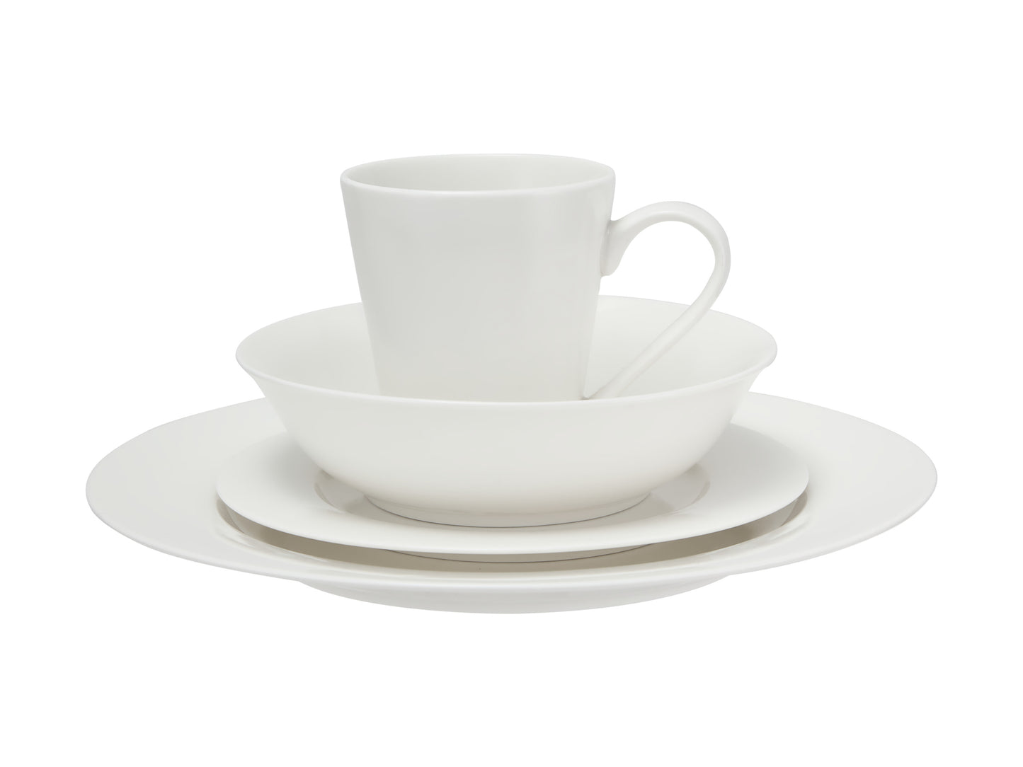 Maxwell & Williams White Basics Cosmopolitan Rim Dinner Set