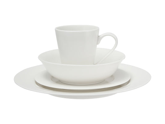 Maxwell & Williams White Basics Cosmopolitan Rim Dinner Set