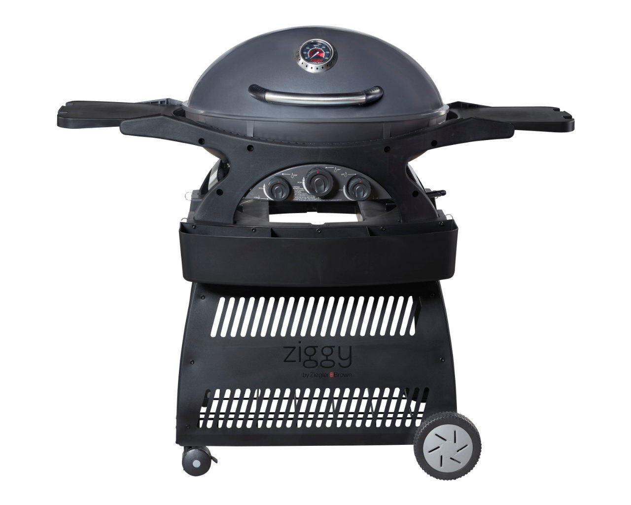 Ziggy 3 Burner Elite Grey BBQ LPG