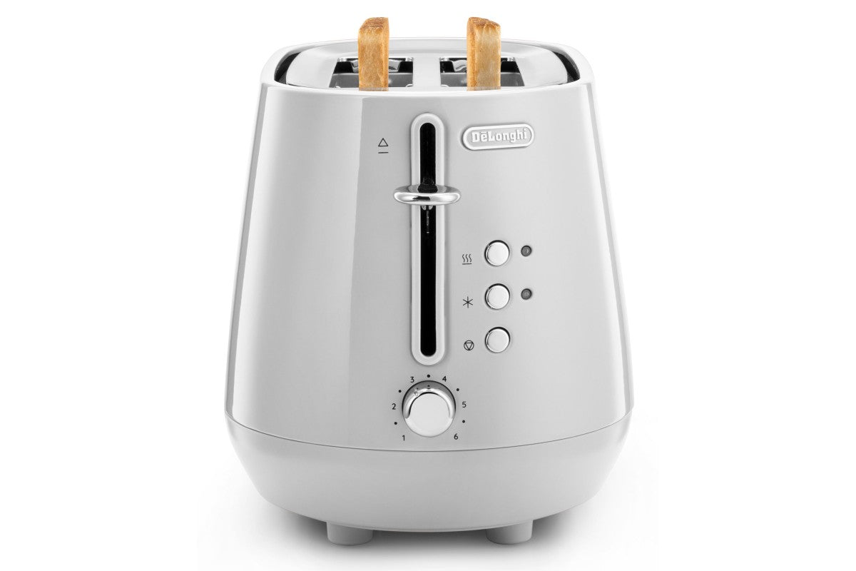 Delonghi Eclettica 2 Slice Toaster - White