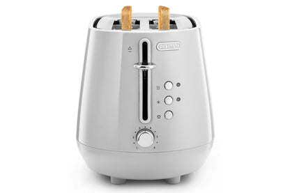 Delonghi Eclettica 2 Slice Toaster - White