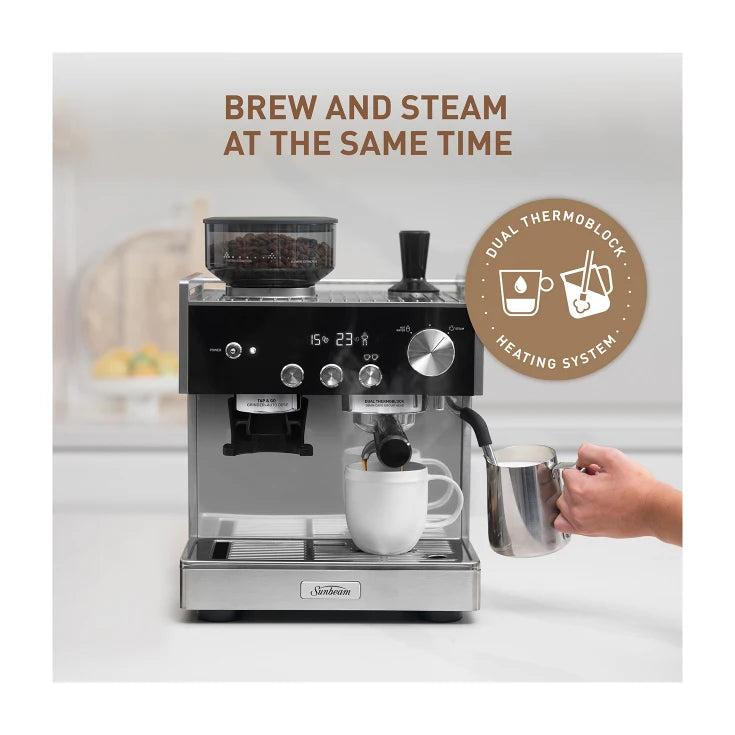 Sunbeam Origins Dual Espresso Coffee Machine