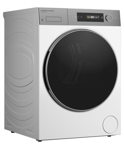 F&P  10kg Series 7 Contemporary Heat Pump Dryer  Woolmark Black