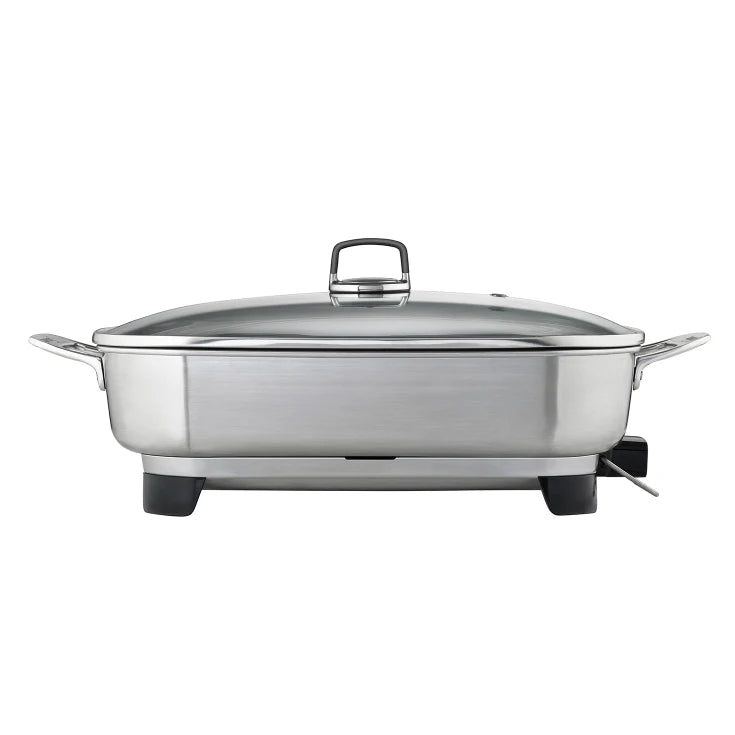 Sunbeam Ellise Electric Stainless Steel Frypan