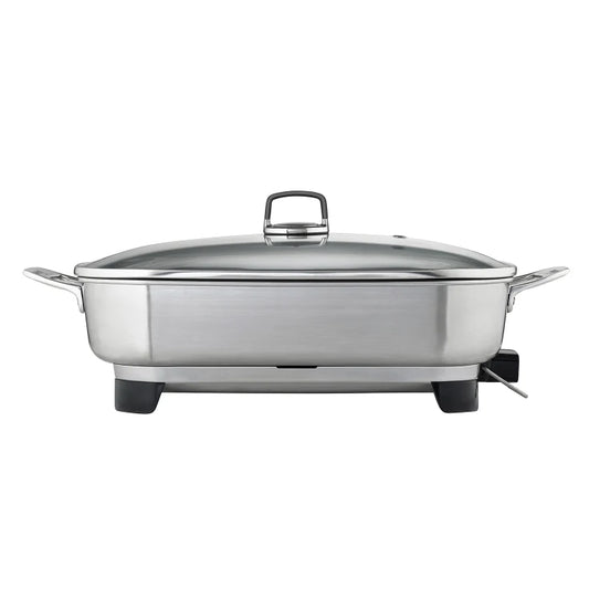 Sunbeam Ellise Electric Stainless Steel Frypan