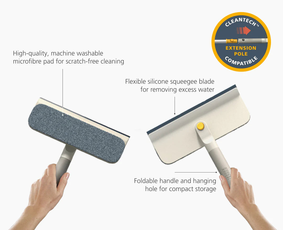 CleanTech™ 2-in-1 Glass Cleaning Tool