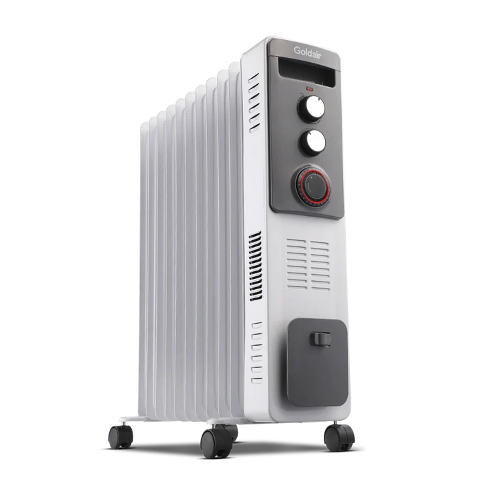 Goldair 11 Fin Oil Column Heater with Timer & Fan 2400W
