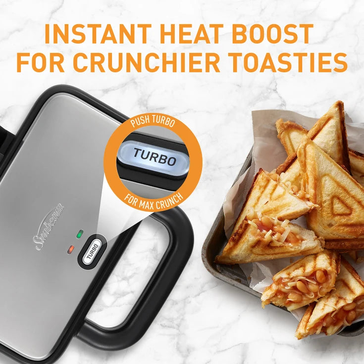 Sunbeam Turbo Crunch 2 slice Toastie Maker