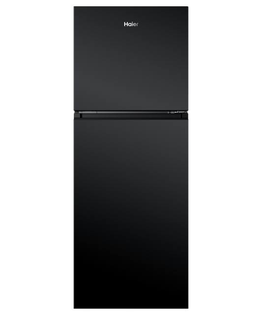 Haier 208L 300 Series Top Mount Fridge Freezer Black