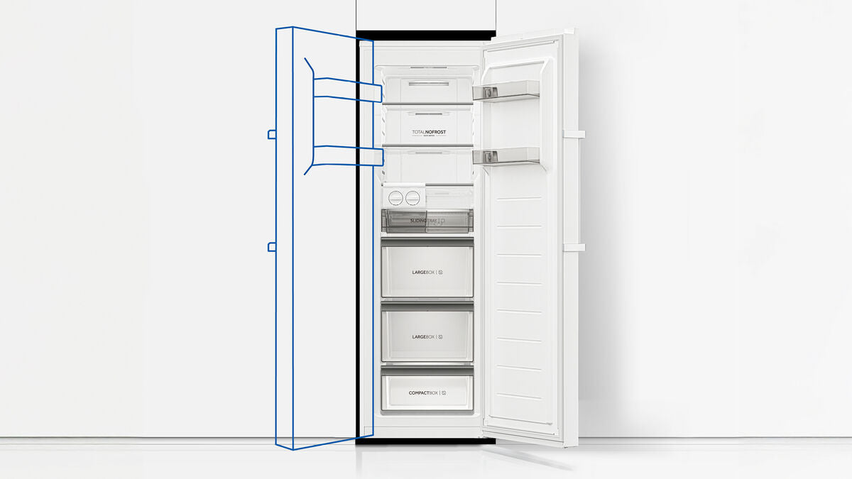 Haier 272L 300 Series Hybrid Vertical Freezer