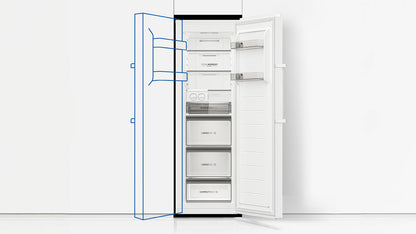 Haier 272L 300 Series Hybrid Vertical Freezer