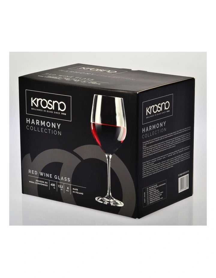 Krosno Harmony Pinot Glass 6pc