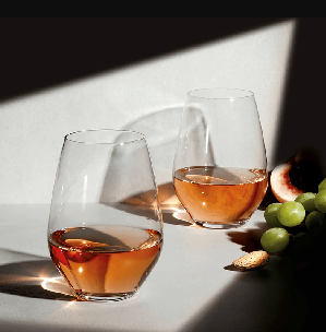 Krosno Harmony Stemless Wine Glass 6pc - 600ml