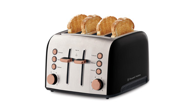 Russell Hobbs Brooklyn 4 Slice Toaster - Copper