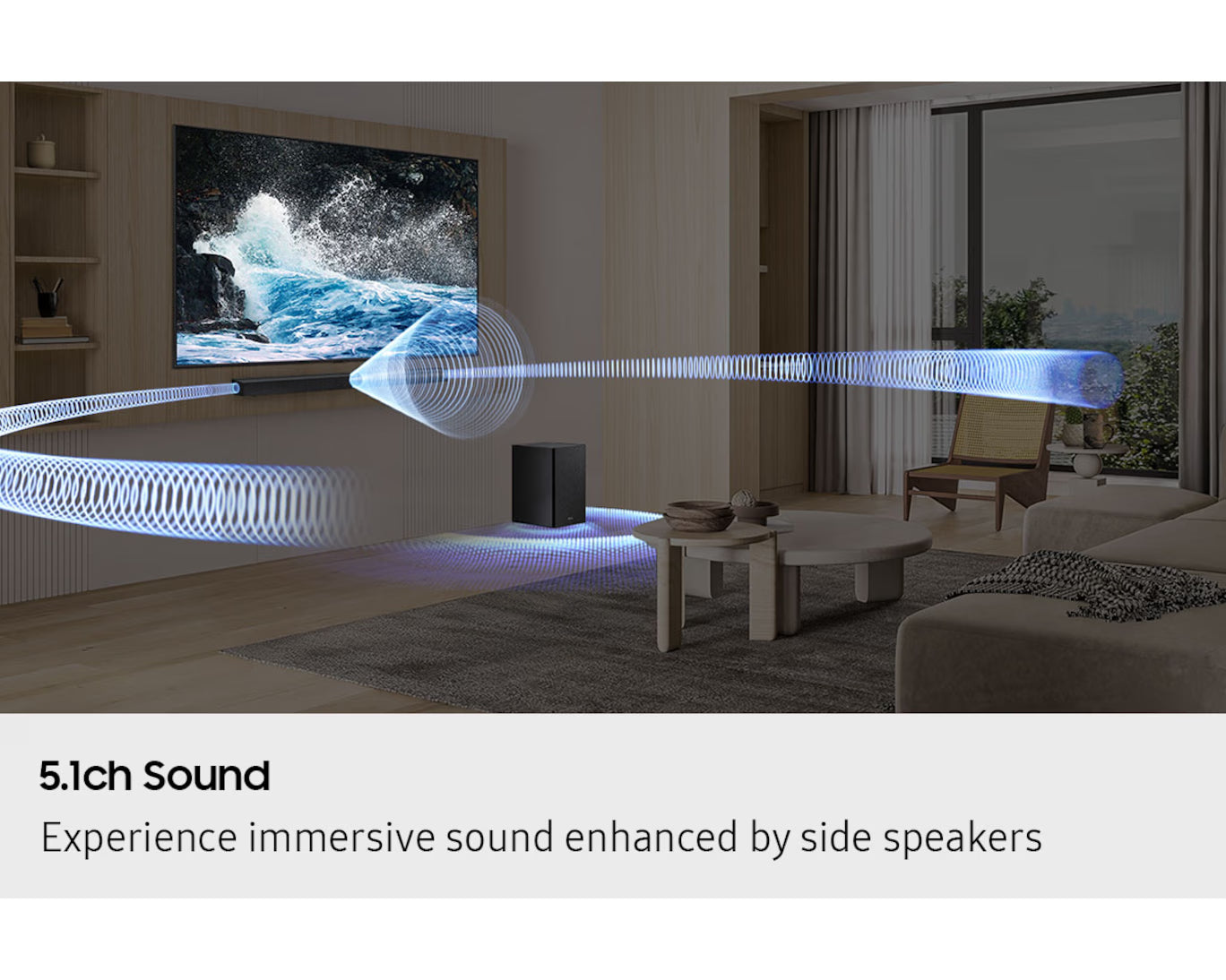 B-series Soundbar HW-B750F 5.1ch Subwoofer