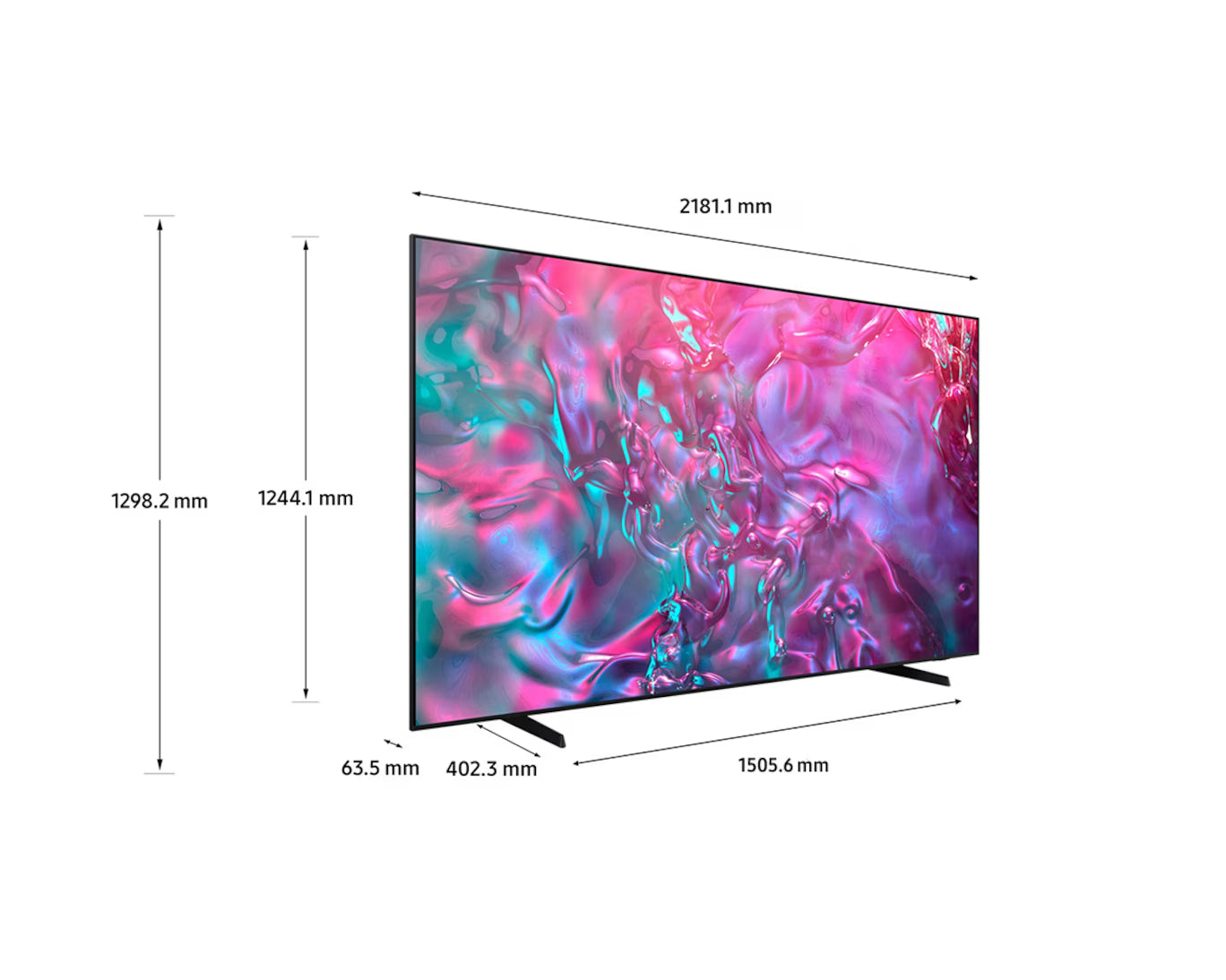 Samsung 98" Crystal UHD DU9000 4K Smart TV