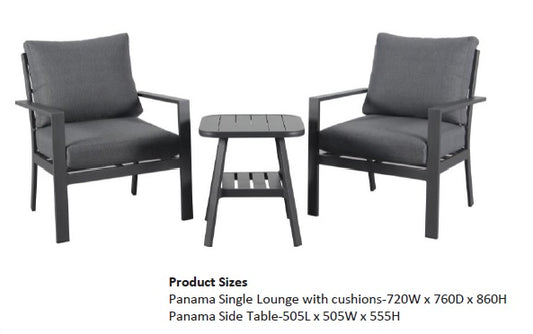 Panama 3 Piece Outdoor Set