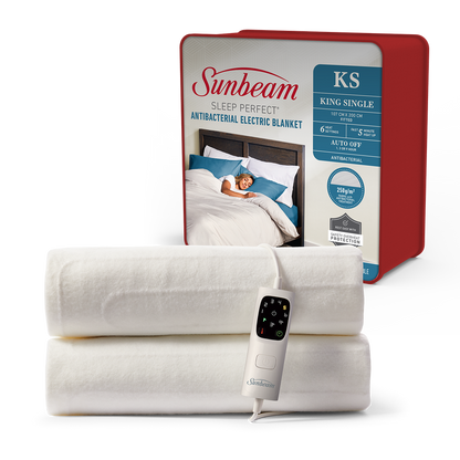 Sunbeam Sleep perfect antibacterial electric blanket